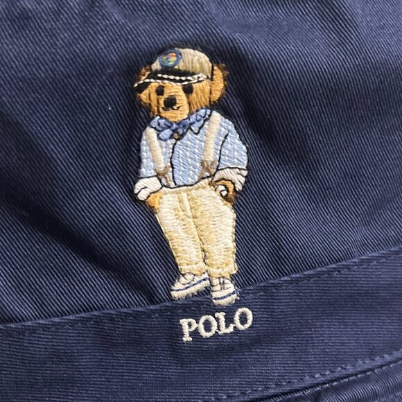 Polo Bear Twill Bucket Hat - Picture 2 of 2
